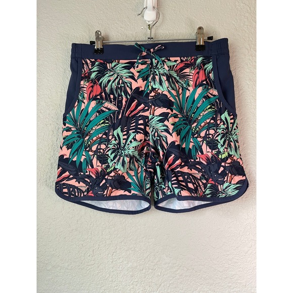 Columbia Sportswear Women's Shorts Tropical Print Activewear Size L - Picture 1 of 5